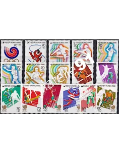Lot de timbres Jeux olympiques, lots thématiques