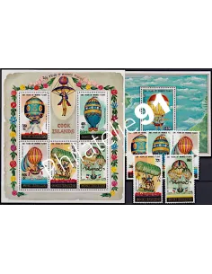 Lot de timbres des Iles Cook, lots thématiques