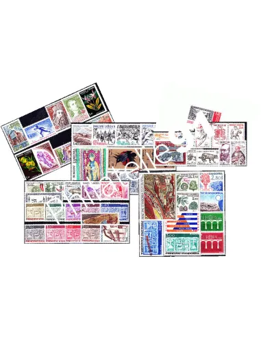 5 années d'Andorre français de 1980 à 1984 neuves