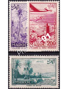 MAROC, PA n° 100 à 102 neufs, collection timbres colonies françaises