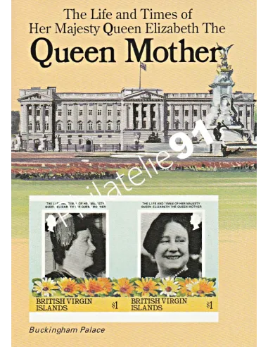 iles Vierges - BF Non Dentelé n° 26  - Collection timbre Amérique