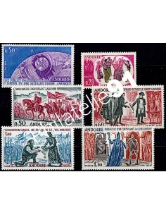 Andorre français, Année Compléte 1962-1963, collection timbres Andorre