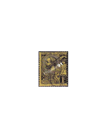 Monaco, n° 20 oblitéré, collection timbres Monaco
