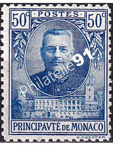 Monaco, n° 69d charnière, collection timbres Monaco