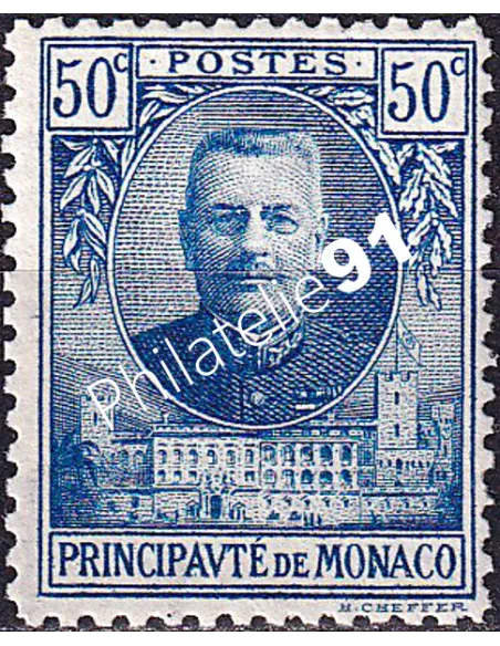 Monaco, n° 69d charnière, collection timbres Monaco