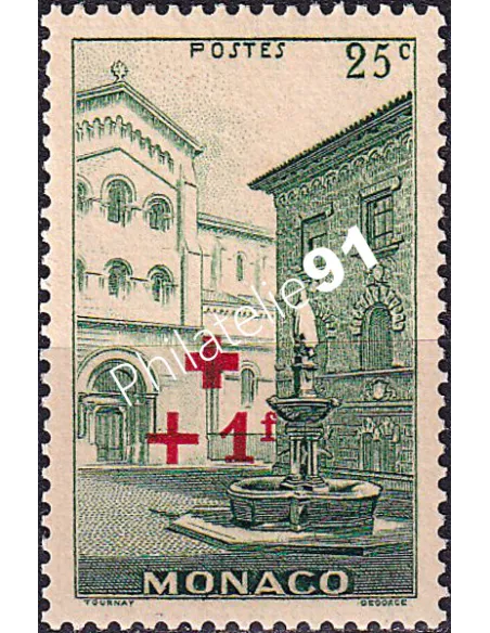 Monaco, n° 201 charnière, collection timbres Monaco