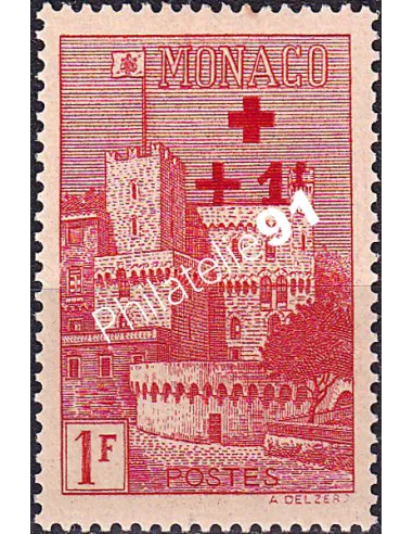 Monaco, n° 208 charnière, collection timbres Monaco