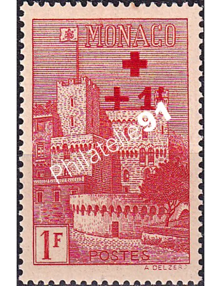 Monaco, n° 208 charnière, collection timbres Monaco