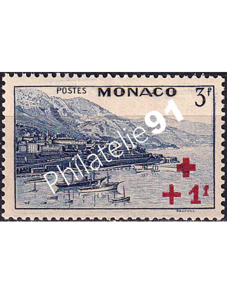 Monaco, n° 211 charnière, collection timbres Monaco