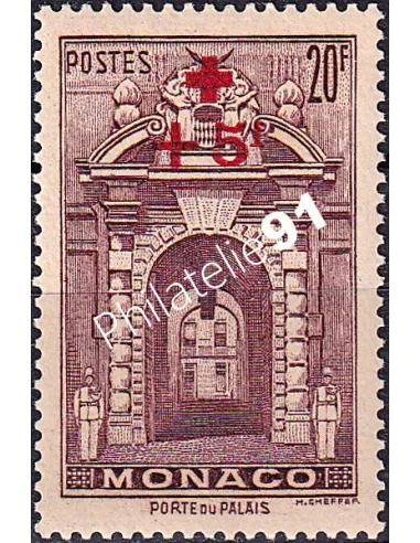 Monaco, n° 214 charnière, collection timbres Monaco