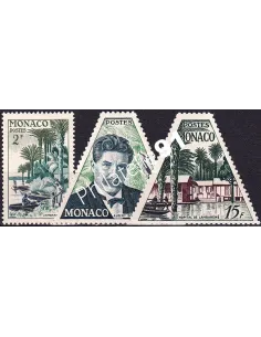 Monaco, n° 412 à 414 charnière, collection timbres Monaco