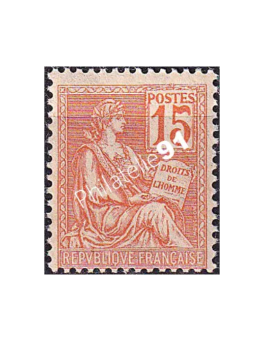 Timbre n° 117 charnière, collection timbres France