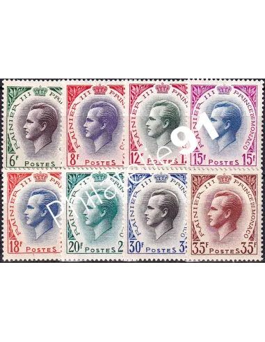 Monaco, n° 421 à 426A neufs, collection timbres Monaco