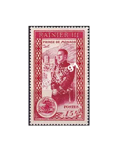 Monaco, n° 342 charnière, collection timbres Monaco