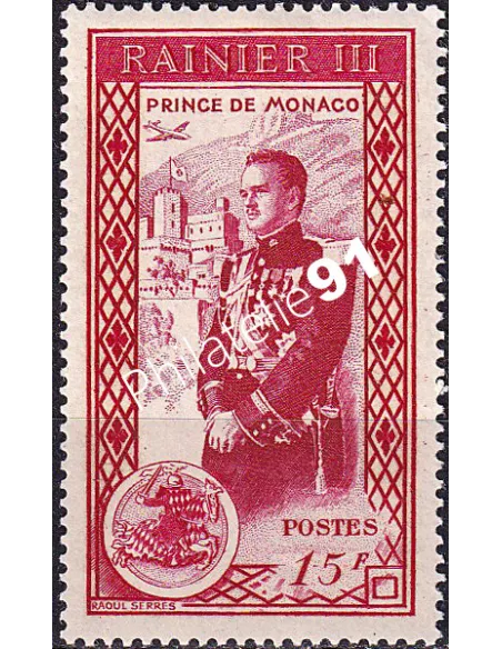 Monaco, n° 342 charnière, collection timbres Monaco