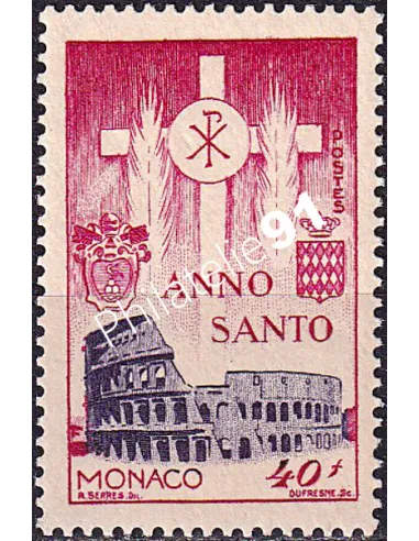 Monaco, n° 362 charnière, collection timbres Monaco
