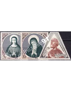 Monaco, n° 437 à 439 charnière, collection timbres Monaco