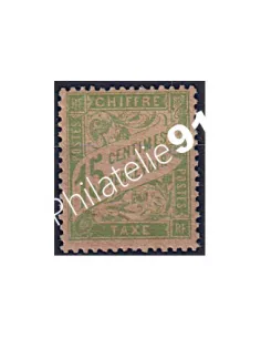 Timbre-taxe n° 30a, Papier GC, collection timbres France