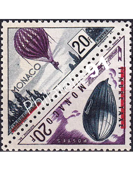 Monaco, n° 463 à 464 neufs en paire, collection timbres Monaco