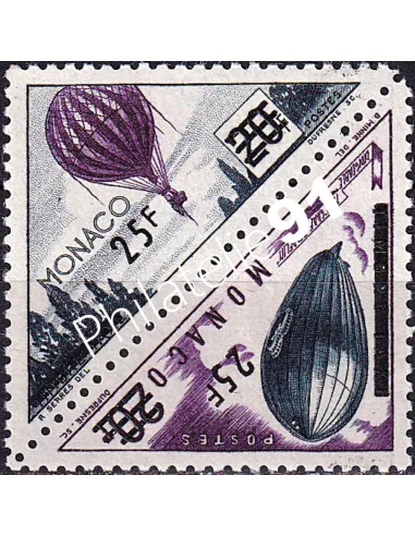 Monaco, n° 465 à 466 neufs en paire, collection timbres Monaco