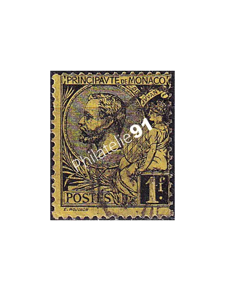 Monaco, n° 20 oblitéré, collection timbres Monaco