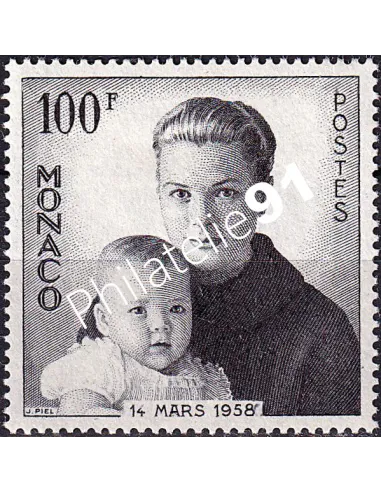 Monaco, n° 489 charnière, collection timbres Monaco