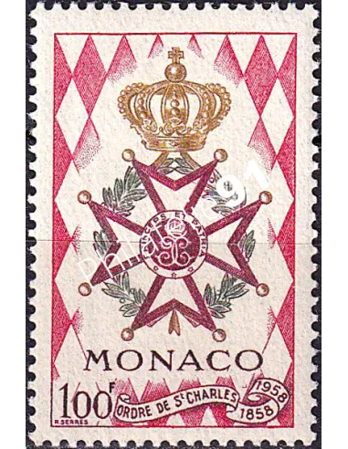 Monaco, n° 490 neuf, collection timbres Monaco