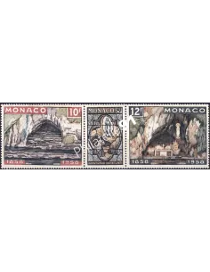 Monaco, n° 496 à 498 charnière, triptyque, collection timbres Monaco