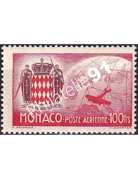 Monaco, PA n° 7 charnière, collection timbres Monaco