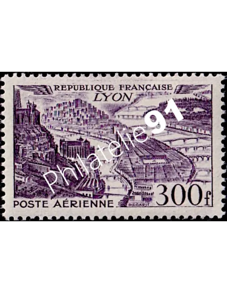 Timbre n° 26 - Poste Aérienne - Lyon