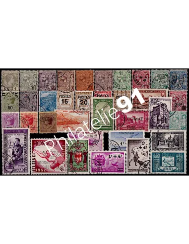MONACO, Lot de timbres, collection Lot Tous Pays