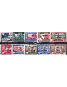 Wallis et Futuna, n° 77 à 86 neufs, collection timbres Colonies