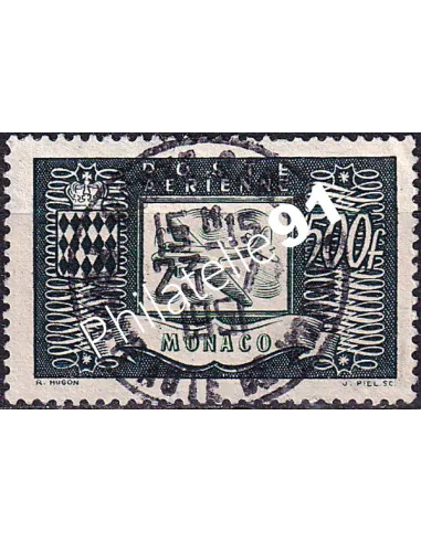 Monaco, PA n° 43 oblitéré, collection timbres Monaco