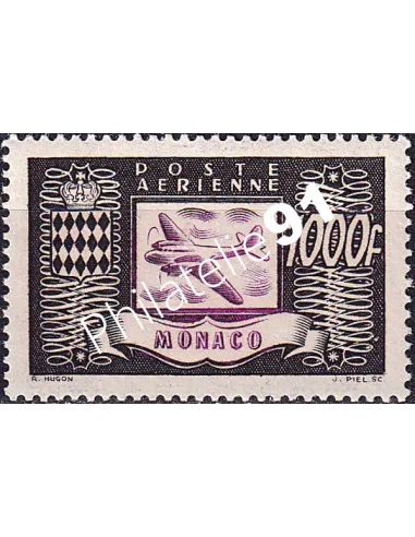 Monaco, PA n° 44 neuf, collection timbres Monaco