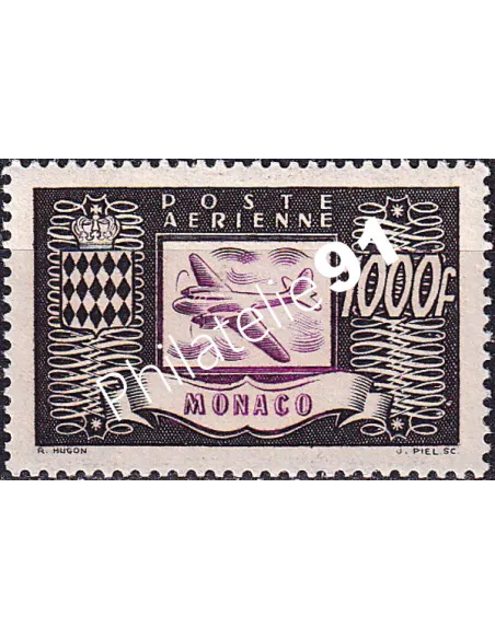 Monaco, PA n° 44 neuf, collection timbres Monaco