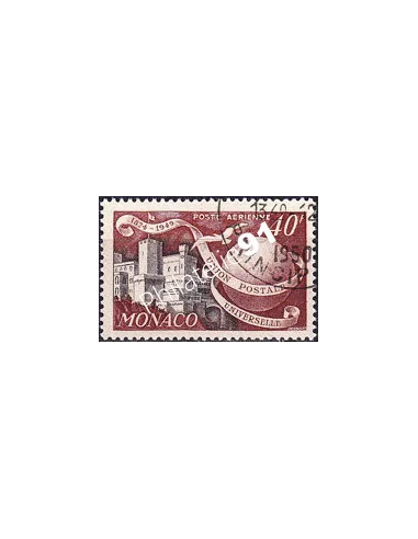 Monaco, PA n° 46 oblitéré, collection timbres Monaco