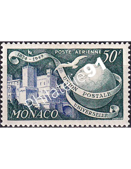 Monaco, PA n° 47 charnière, collection timbres Monaco