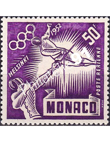 Monaco, PA n° 52 neuf, collection timbres Monaco