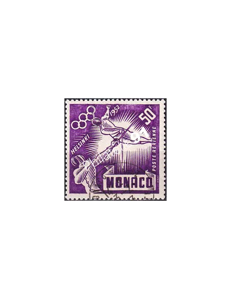 Monaco, PA n° 52 oblitéré, collection timbres Monaco