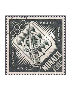 Monaco, PA n° 53 oblitéré, collection timbres Monaco