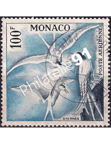 Monaco, PA n° 55 oblitéré, collection timbres Monaco