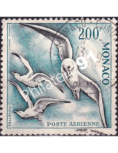 Monaco, PA n° 56 oblitéré, collection timbres Monaco