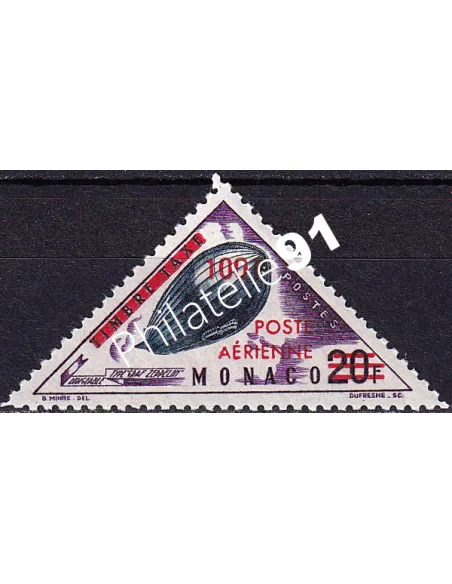 Monaco, PA n° 62 charnière, collection timbres Monaco