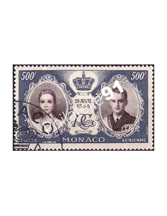 Monaco, PA n° 65 oblitéré, collection timbres Monaco