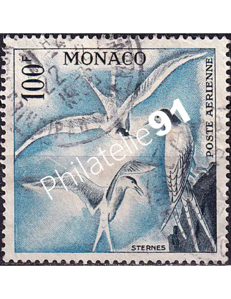 Monaco, PA n° 66 oblitéré, collection timbres Monaco