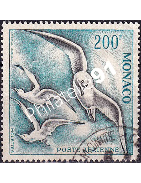 Monaco, PA n° 67 oblitéré, collection timbres Monaco