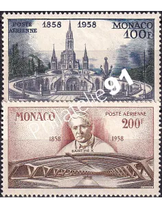 Monaco, PA n° 69 à 70 neufs, collection timbres Monaco