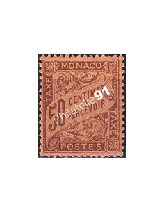 Monaco, Timbre-taxe n° 7 neuf, collection timbres Monaco