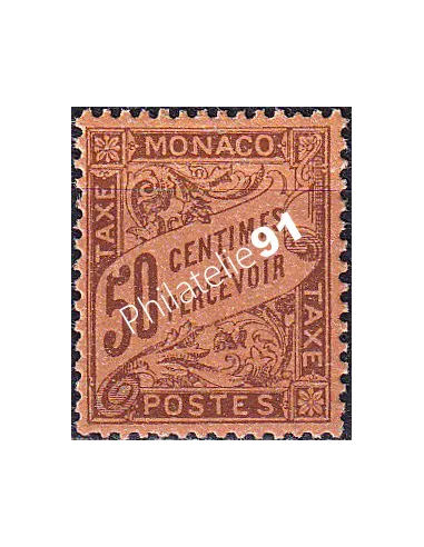 Monaco, Timbre-taxe n° 7 neuf, collection timbres Monaco