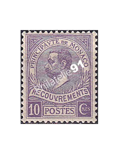 Monaco, Timbre-taxe n° 9 neuf, collection timbres Monaco